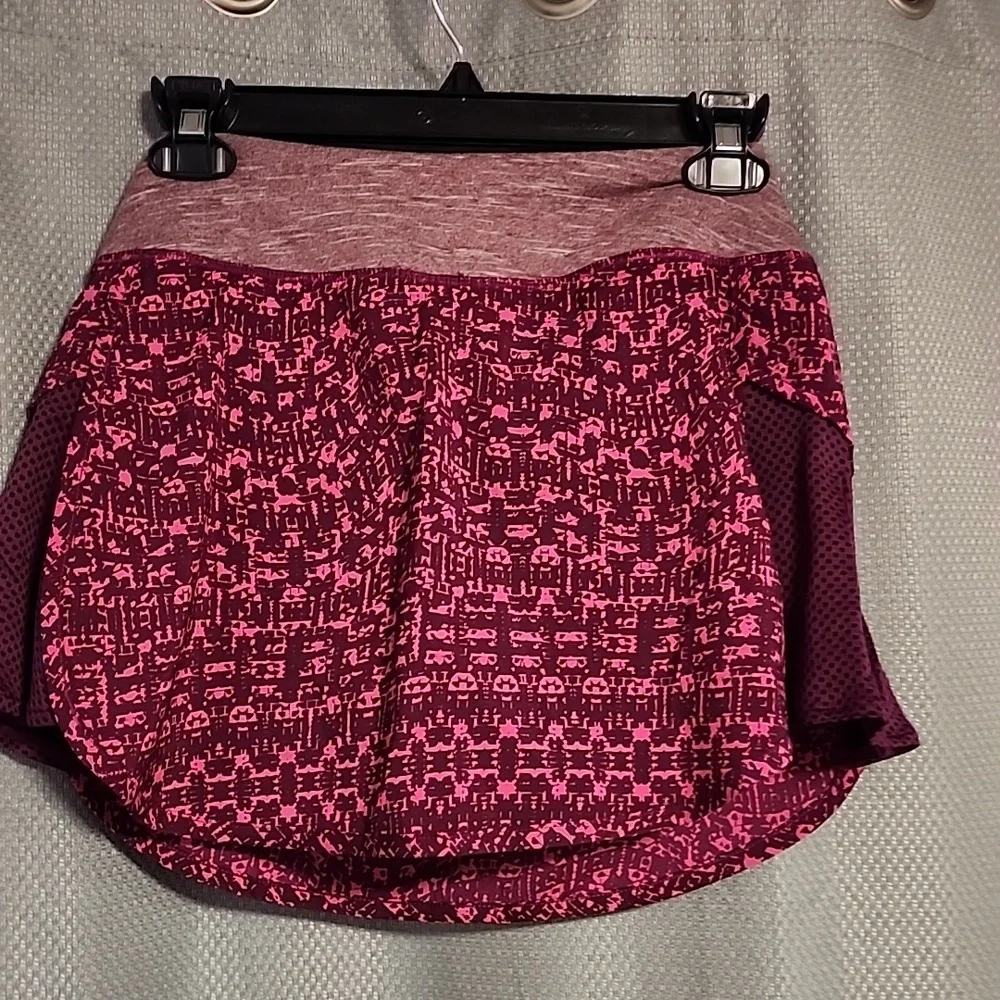 Mountain Hardwear Womens Pacer Skort Skirt w/ Shorts Pink Purple Size S - Picture 2 of 6